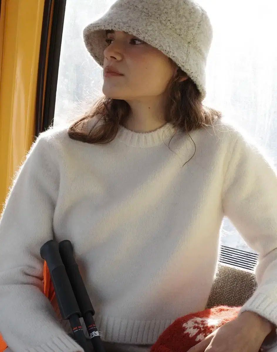 ショップエム 23 fw ブークレ バケットハット アイ