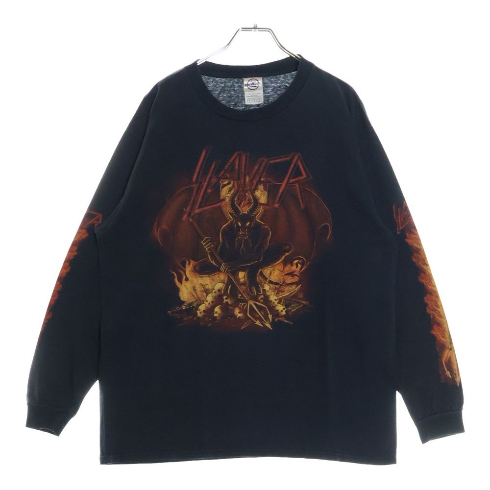 Slayer ロンT Lサイズ ビンテージ VINTAGE (ヴィンテージ) 00s SLAYER L/S スレイヤーロンT Tシャツ 長袖