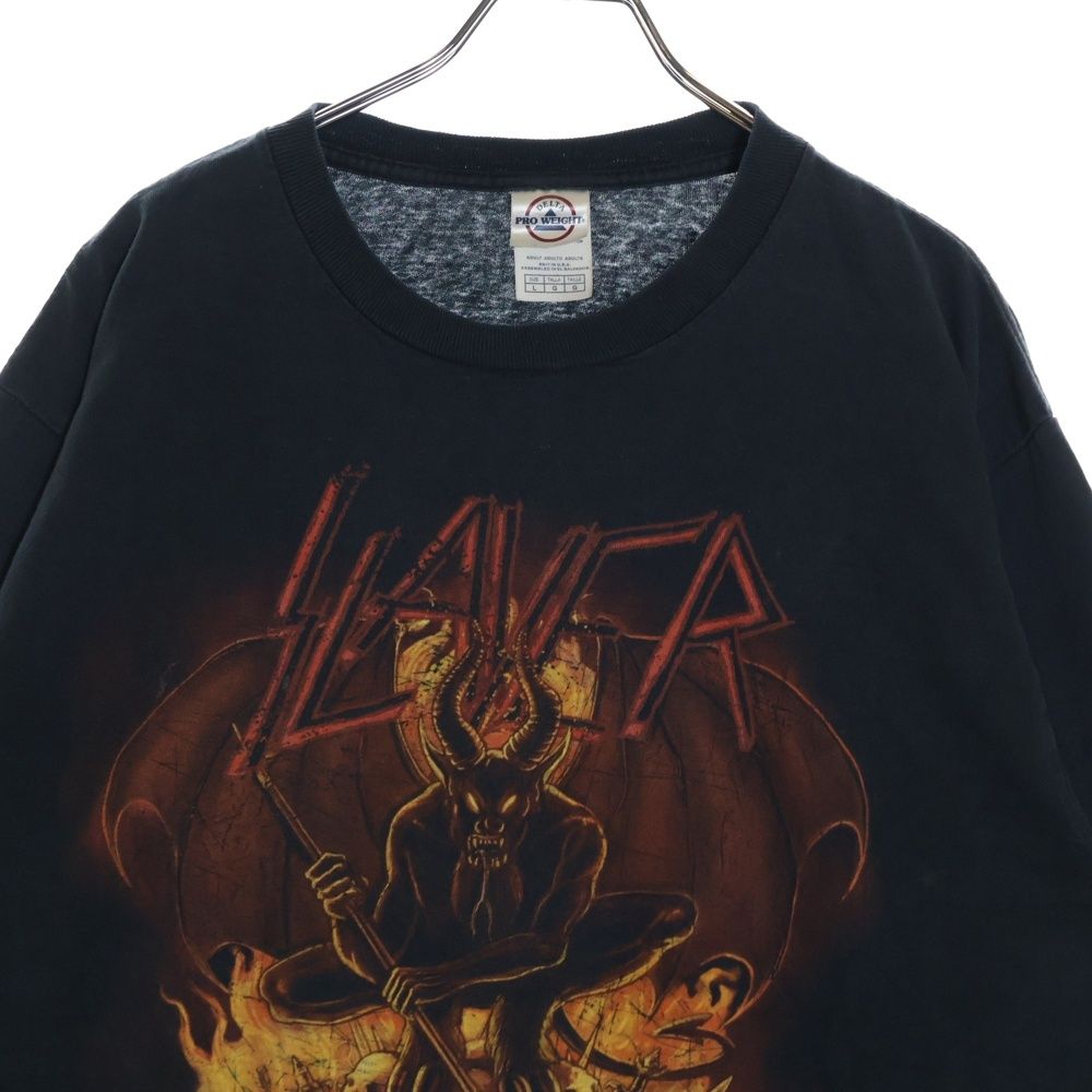 VINTAGE (ヴィンテージ) 00s SLAYER L/S スレイヤーロンT Tシャツ 長袖