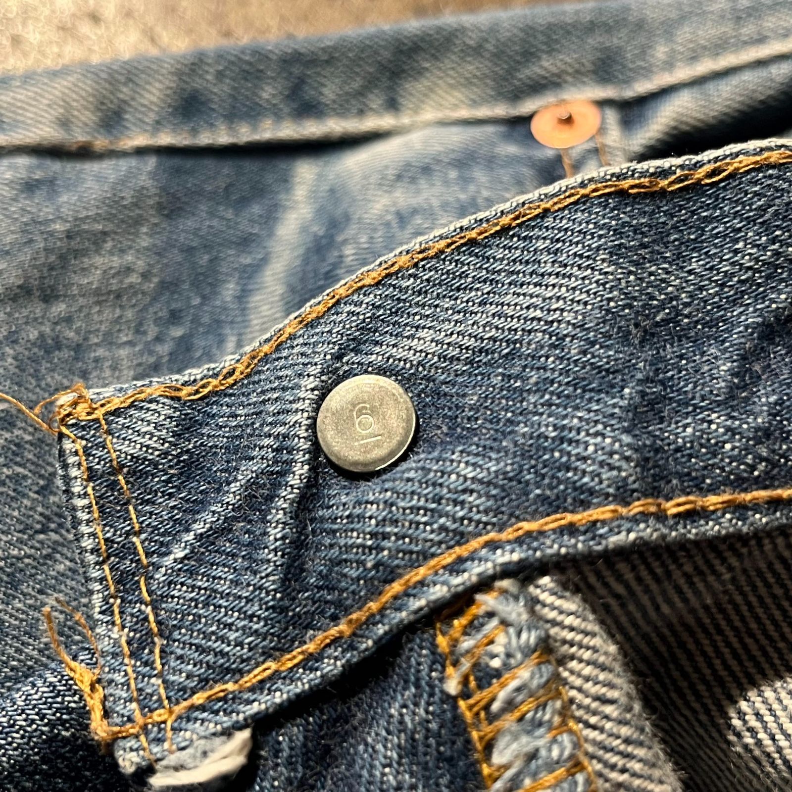 LEVI'S 70s 501 66後期 ボタン裏6 W31 L32 リーバイス デニムパンツ