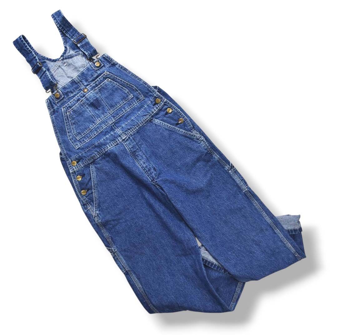 90s USA製 KEY デニムオーバーオール サロペット 希少】 90s ヴィンテージ キー KEY デニム オーバーオール サロペット