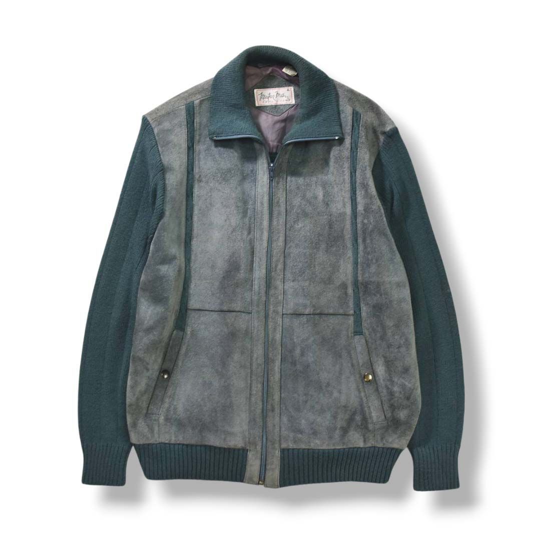 希少】 70s80sヴィンテージ Mister Man スウェードレザー x アクリル