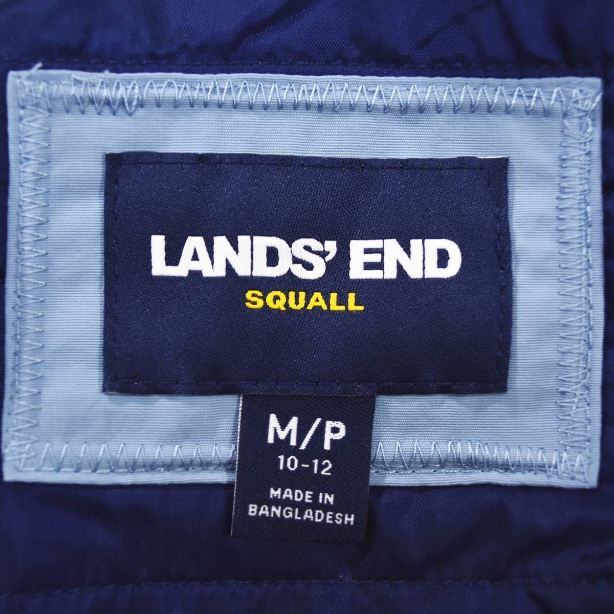 ランズエンド LANDS END Squall Winter Parka スコール ウィンターパーカー レインコート ジャケット アウター アウトドア タウンユース M サックスブルー レディース GULLKHAN_COM