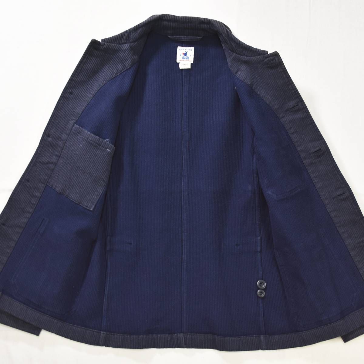 フランス製 アーペントル ARPENTEUR コットンピケ ワークジャケット