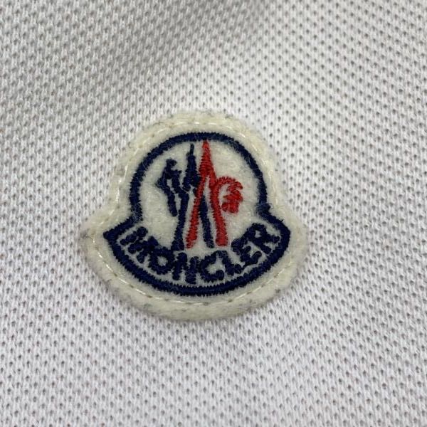 MONCLER MAGLIA POLO MANICA ホワイト size S 汚れ モンクレール 24 その他 半袖シャツ シャツ