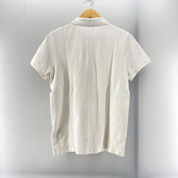 MONCLER MAGLIA POLO MANICA ホワイト size S 汚れ モンクレール 24