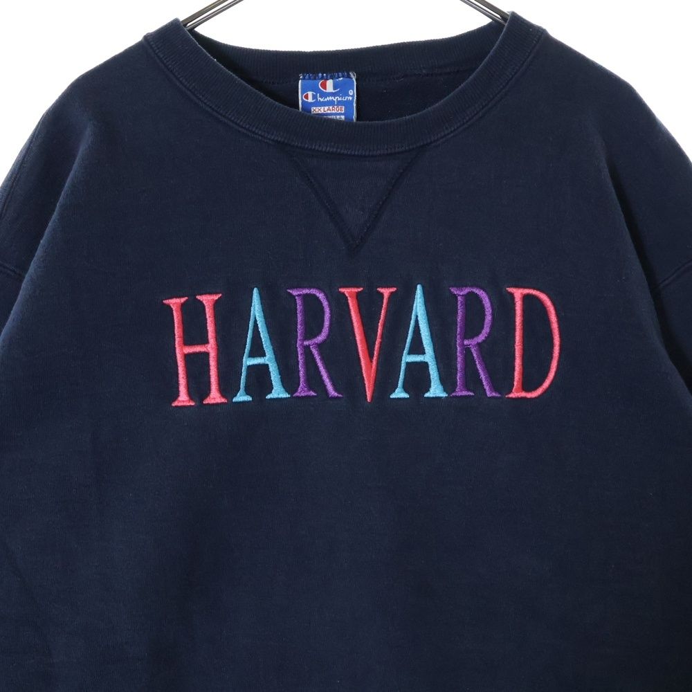 CHAMPION (チャンピオン) 80～90s HARVARD ハーバード カレッジロゴ 青