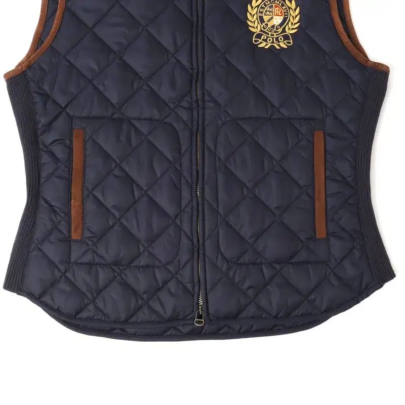  ラルフローレン Mlcvii スウェード ネイビー キルティング ベスト ベスト ジレ ベスト ジレ ビスチェ