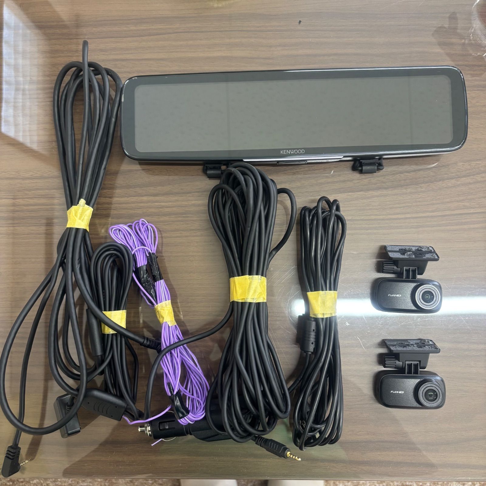 ミラー型前後ドライブレコーダー ケンウッド DRV EM 4800