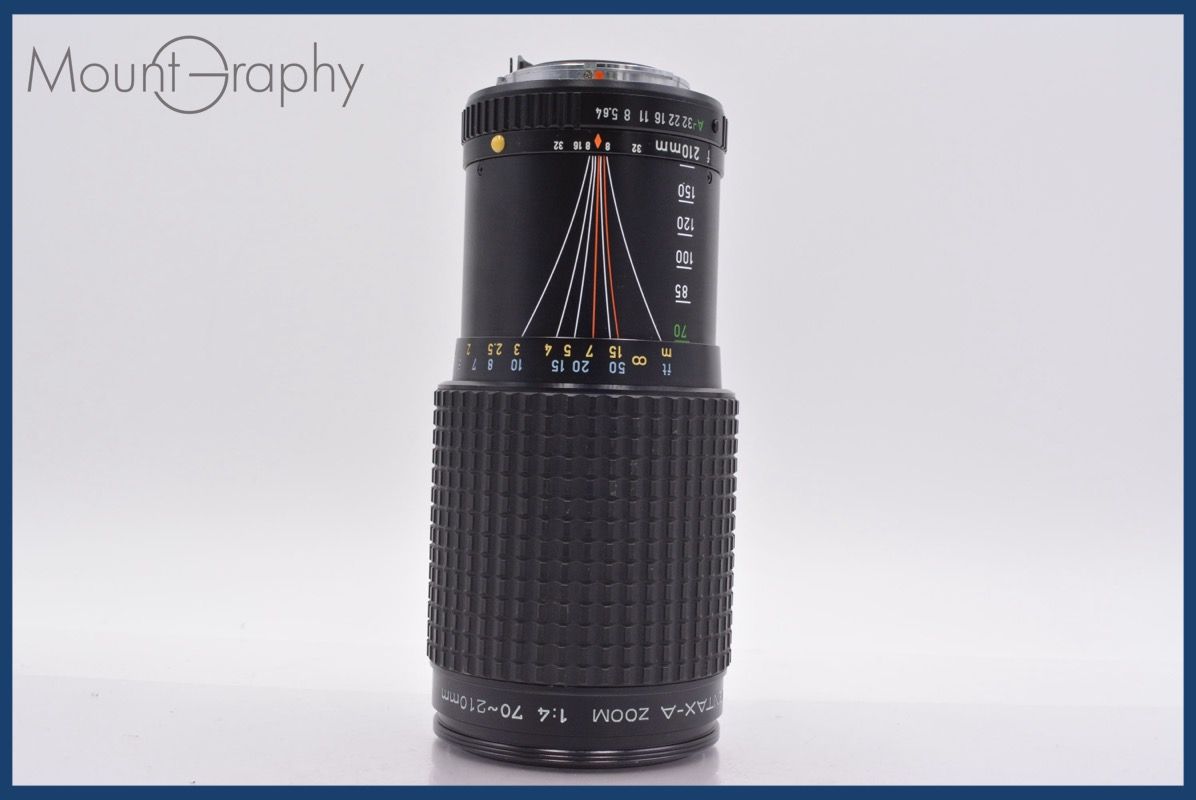 ペンタックス PENTAX SMC PENTAX-A 70-210mm F4 前後キャップ-レンズフィルター付 完動 同梱可 am994