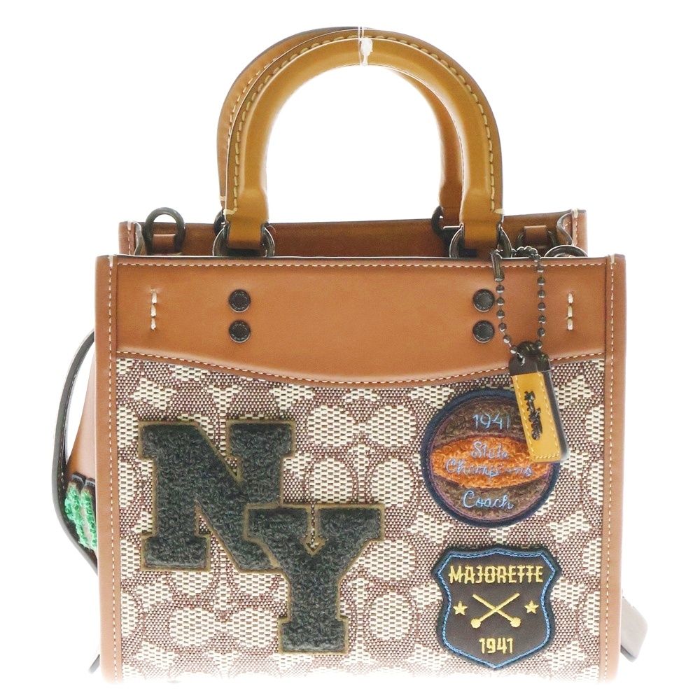 COACH (コーチ) ローグ20 シグネチャー テキスタイル ジャガード COACH (コーチ) ローグ20 シグネチャー テキスタイル ジャガード