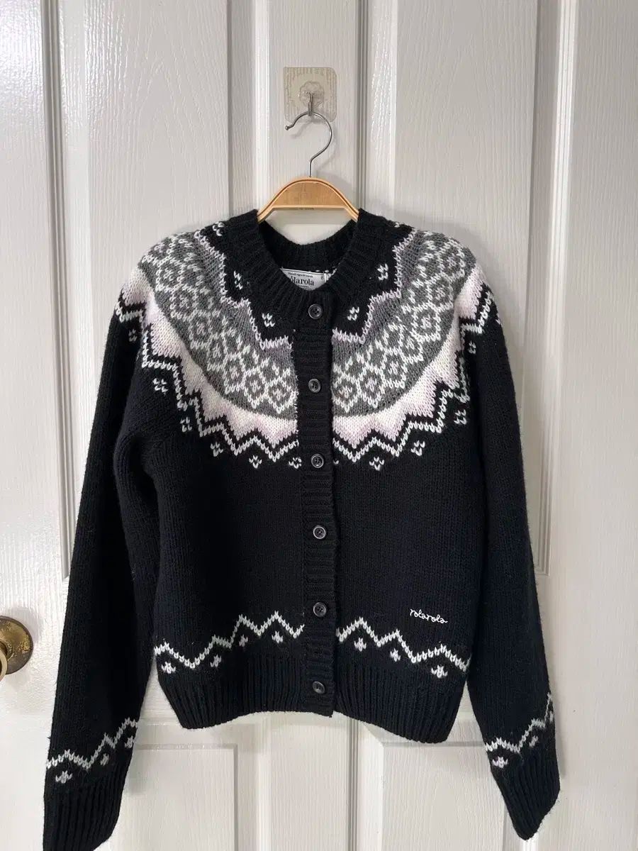 ROLAROLA ロラロラ 冬 ウール ニット カーディガン