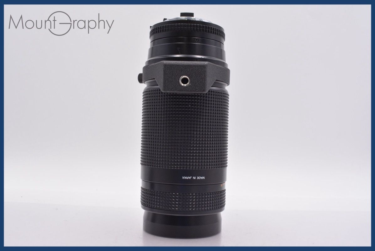 ニコン Nikon AF NIKKOR 75-300mm F4.5-5.6 前後キャップ-レンズフィルター レンズフード付 完動 同梱可 am1004