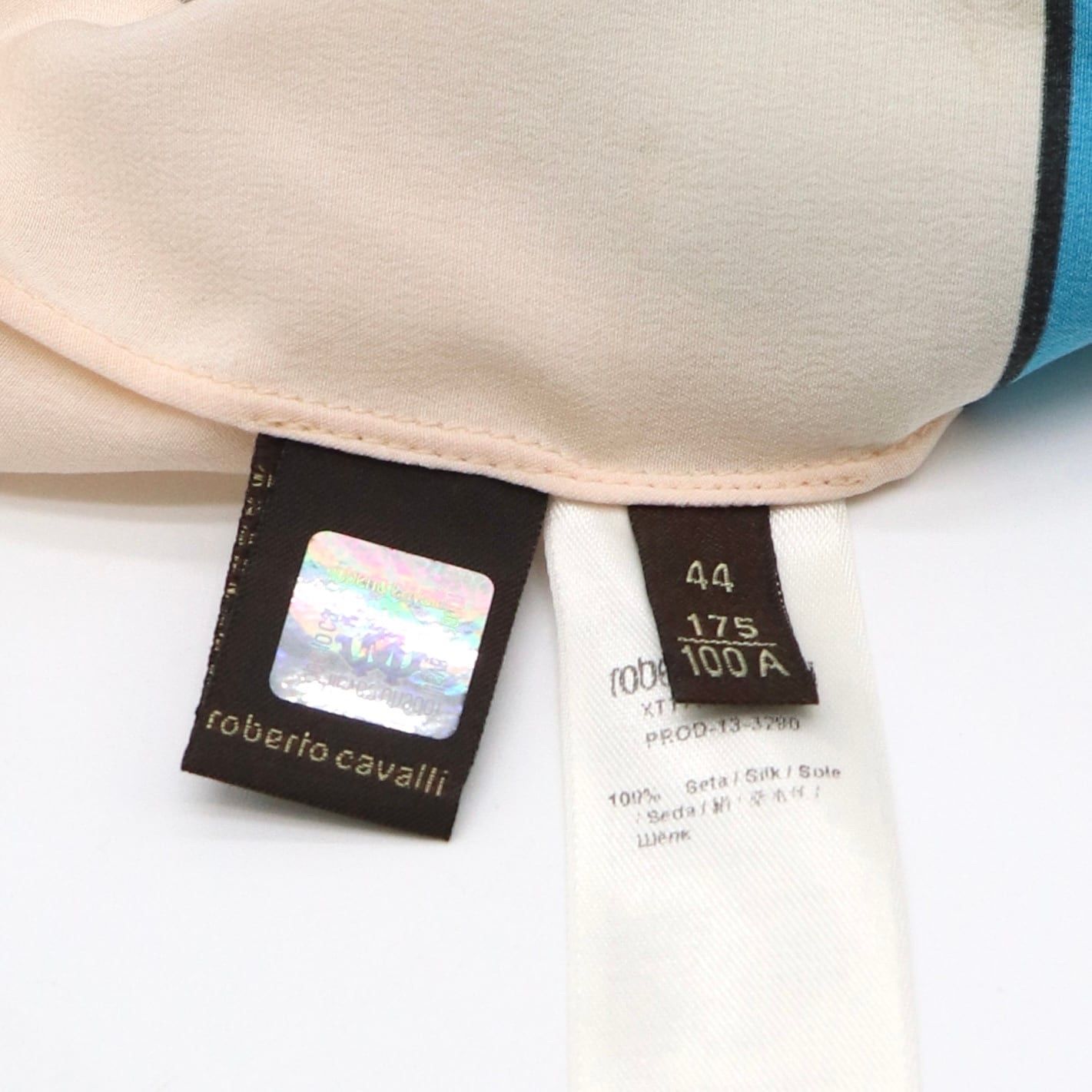  Roberto Cavalli ブラウス ワンピース ロベルト カヴァリ 長袖 シャツ ブラウス