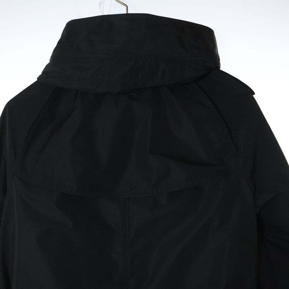 BURBERRY (バーバリー) 裏地ノバチェック総柄 ポリエステル フーデッド