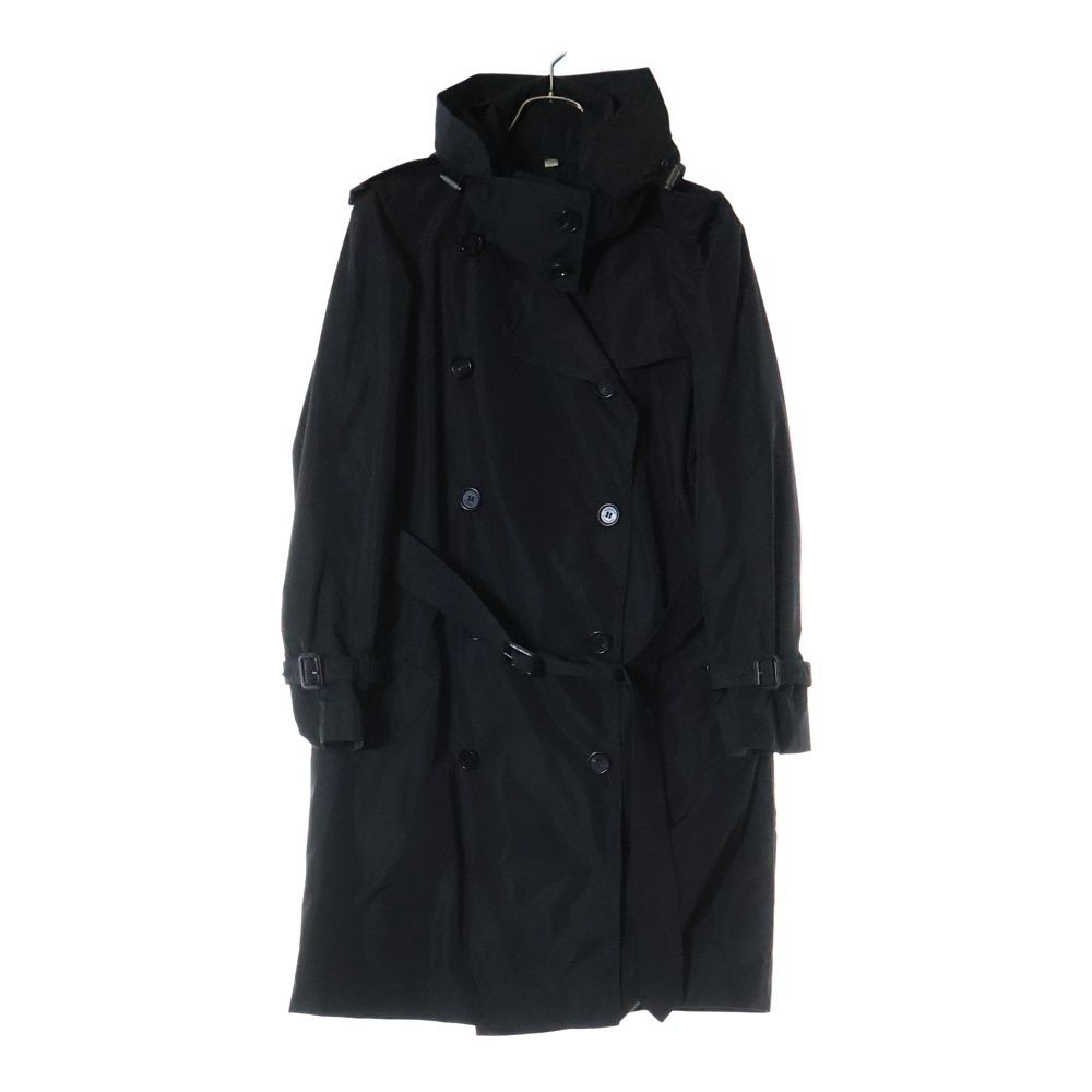 BURBERRY (バーバリー) 裏地ノバチェック総柄 ポリエステル フーデッド