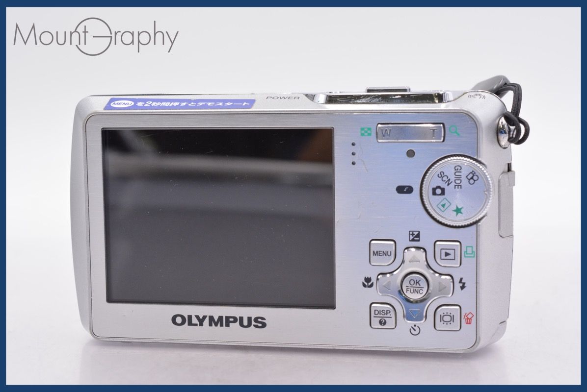 OLYMPUS μ コンパクトデジタルカメラ　バッテリー付き オリンパス OLYMPUS μ 760 3x バッテリー付属 同梱可 #am1026 - メルカリ