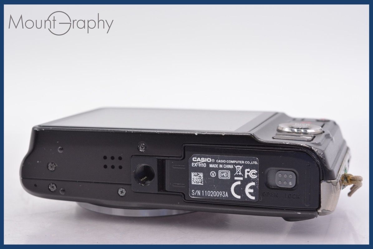 ☆特別特価☆ カシオ CASIO EXILIM EX-H10 10x 元箱、バッテリー、充電  