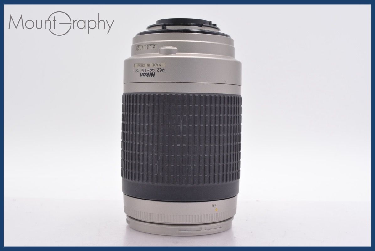  ニコン Nikon AF NIKKOR 70-300 mm F 4-5.6 G 前後キャップ-レンズフィルター レンズフード付 同梱可 am 1040 その他 カメラ