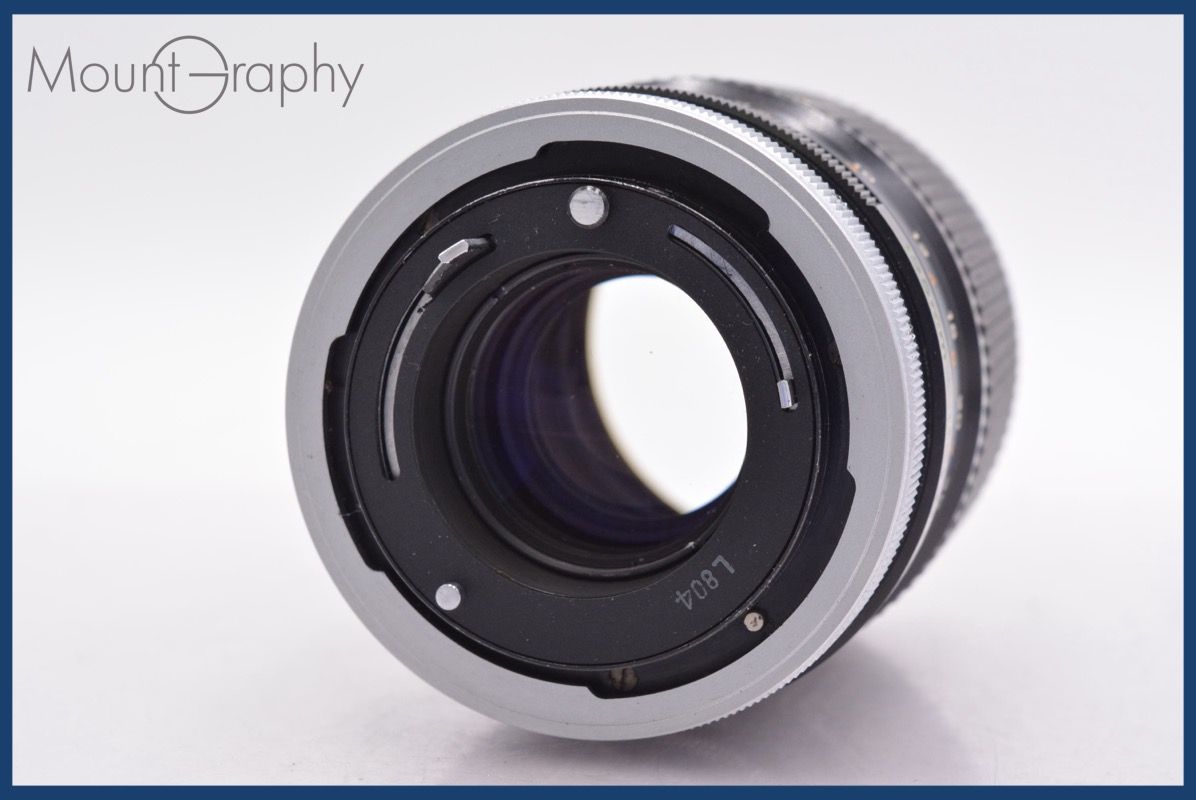 アジャイルな 上 キヤノン Canon FD 135mm F2.5 前後キャップ-レンズフィルター付 完動 同梱可 am1057 毎日がバーゲンセール！