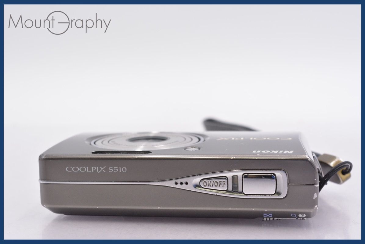 ニコン Nikon COOLPIX S510 3x バッテリー付属 ☆完動☆同梱可 #am1060