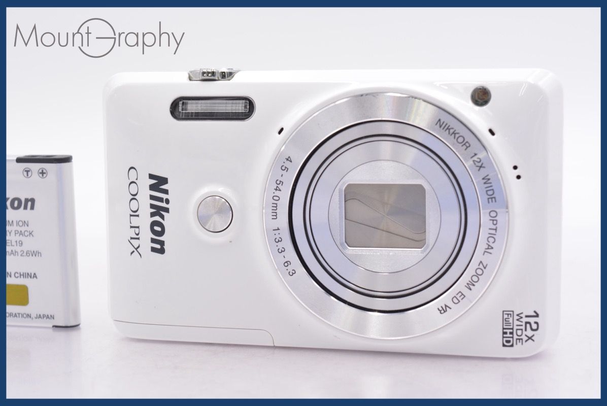 ニコン Nikon COOLPIX S6900 12x バッテリー付属 完動 同梱可 am1062