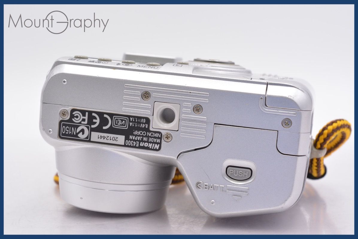 ニコン Nikon COOLPIX E 4300 3 x バッテリー付属 同梱可 am 1066