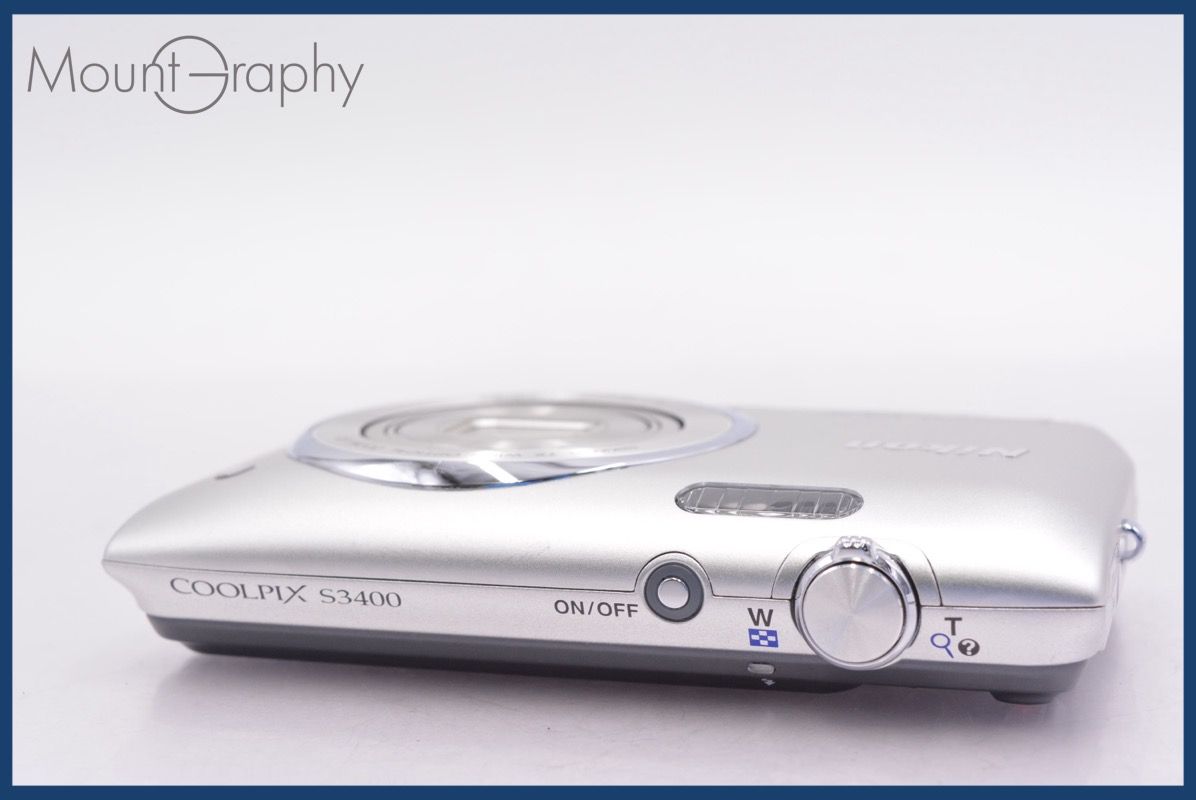ニコン Nikon COOLPIX S3400 7x バッテリー付属 ☆完動☆同梱可