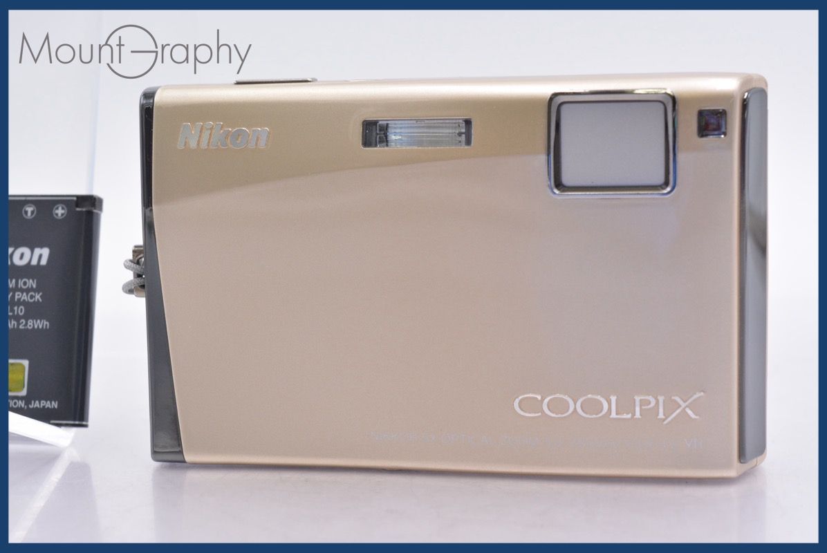 ニコン Nikon COOLPIX S60 5x バッテリー付属 同梱可 am1072