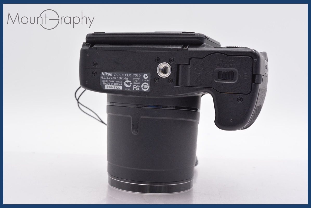ニコン Nikon COOLPIX P 510 42 x 前キャップ バッテリー付属 同梱可 am 1078