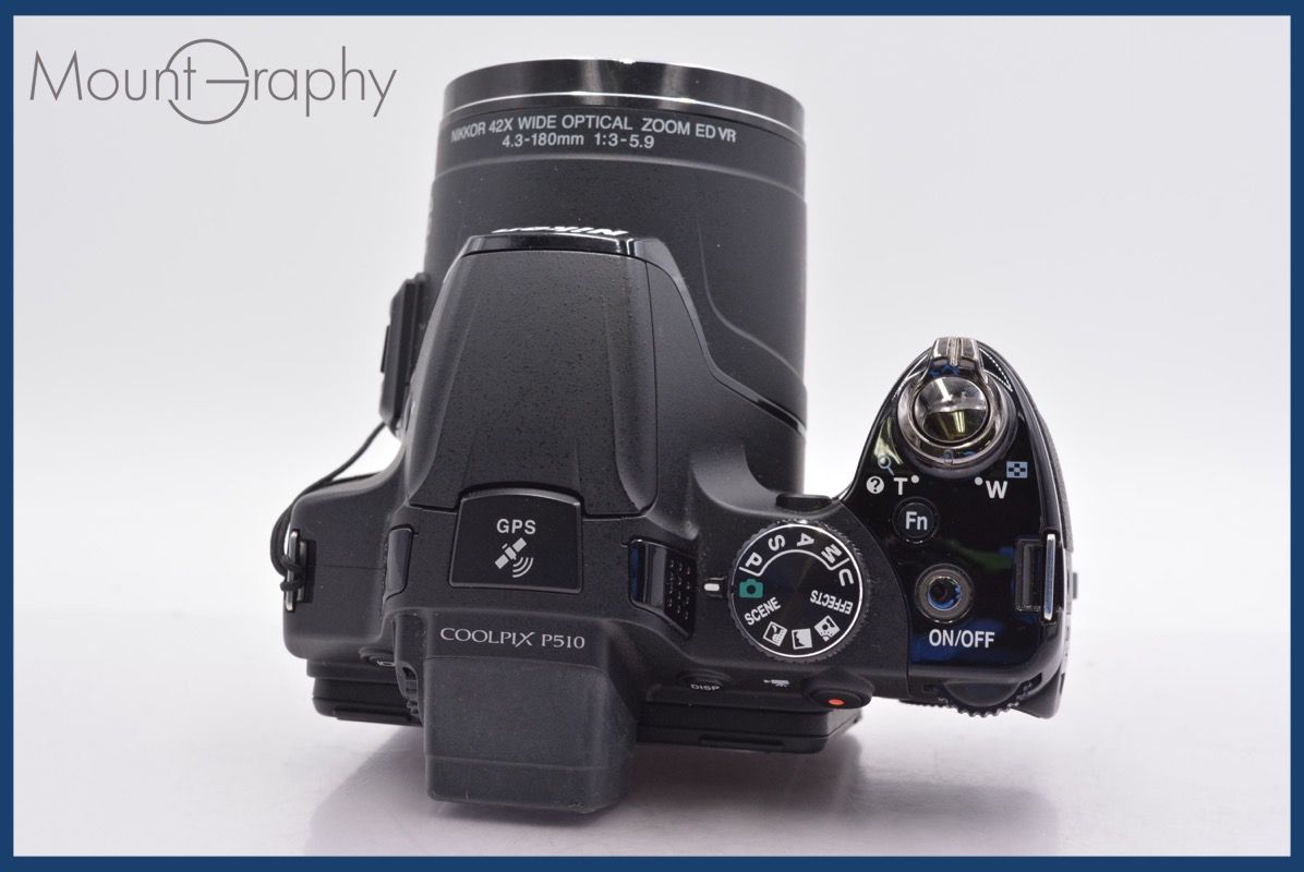  ニコン Nikon COOLPIX P 510 42 x 前キャップ バッテリー付属 同梱可 am 1078 コンパクトデジタルカメラ デジタルカメラ