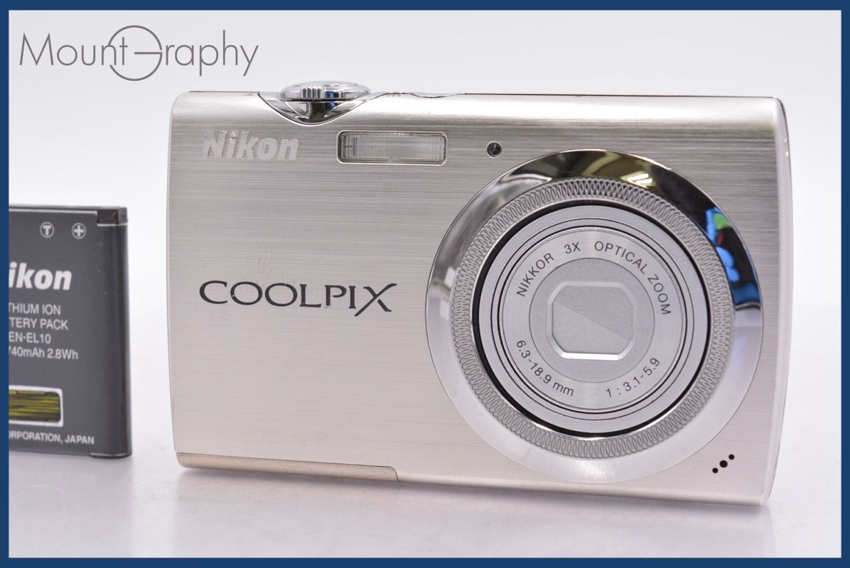 ニコン Nikon COOLPIX S230 3x バッテリー付属 同梱可 am1088