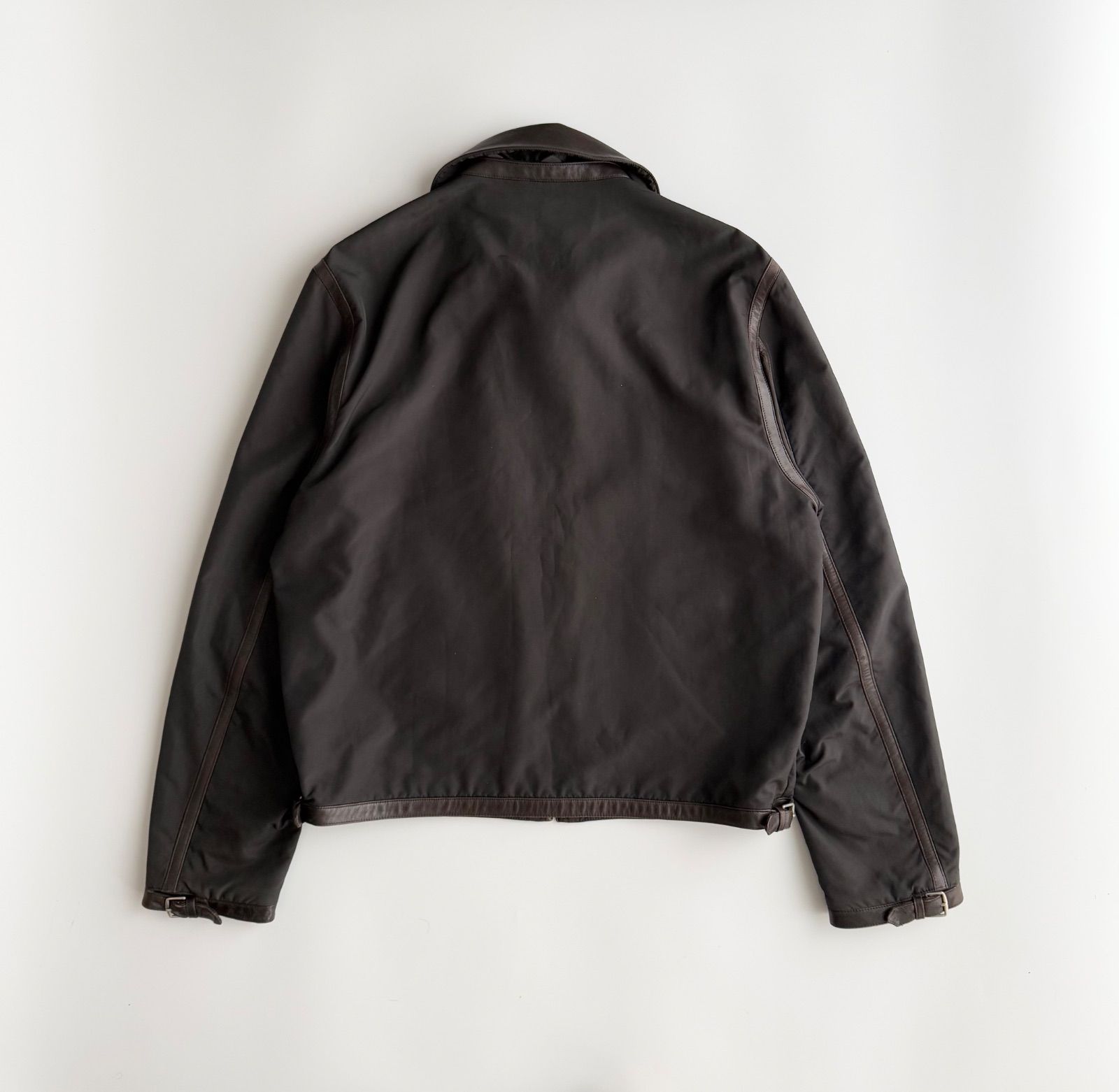 2000s HERMES 2WAY DOCKING NYLON JACKET エルメス 2000s アーカイブ