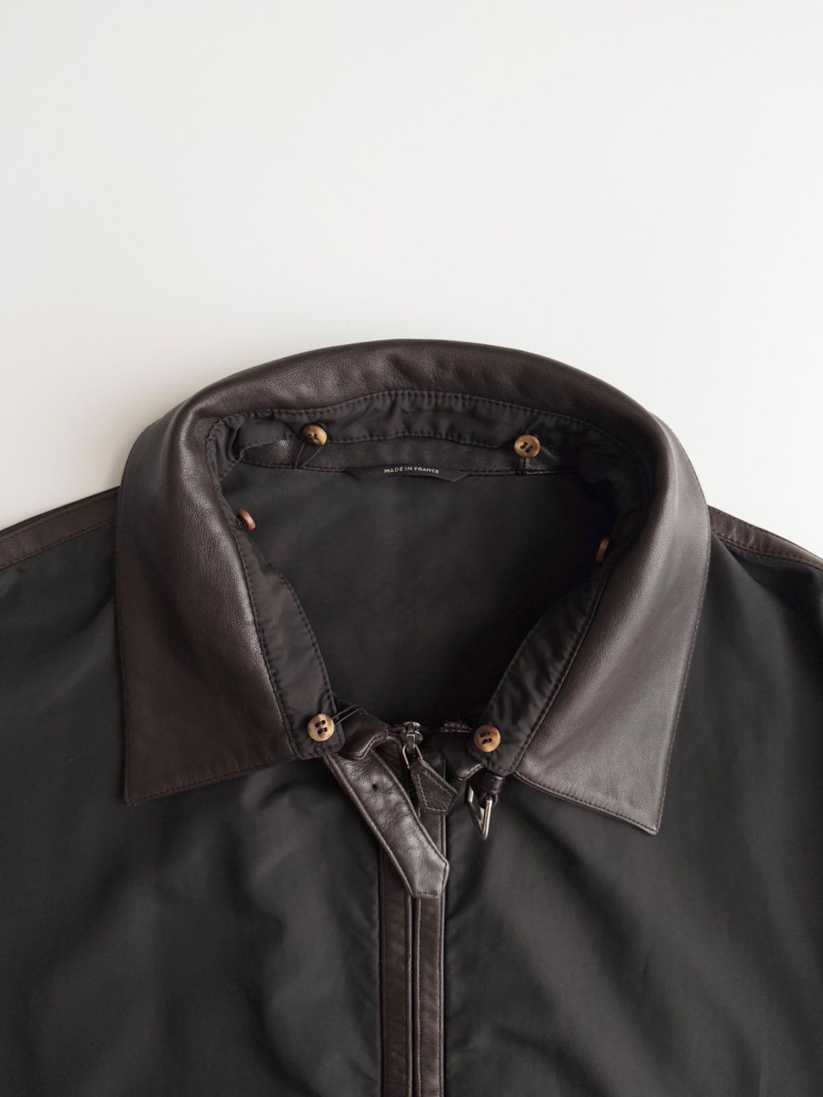 2000s HERMES 2WAY DOCKING NYLON JACKET エルメス 2000s アーカイブ