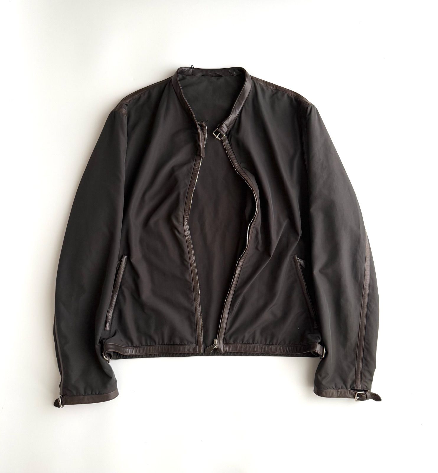 2000s HERMES 2WAY DOCKING NYLON JACKET エルメス 2000s アーカイブ