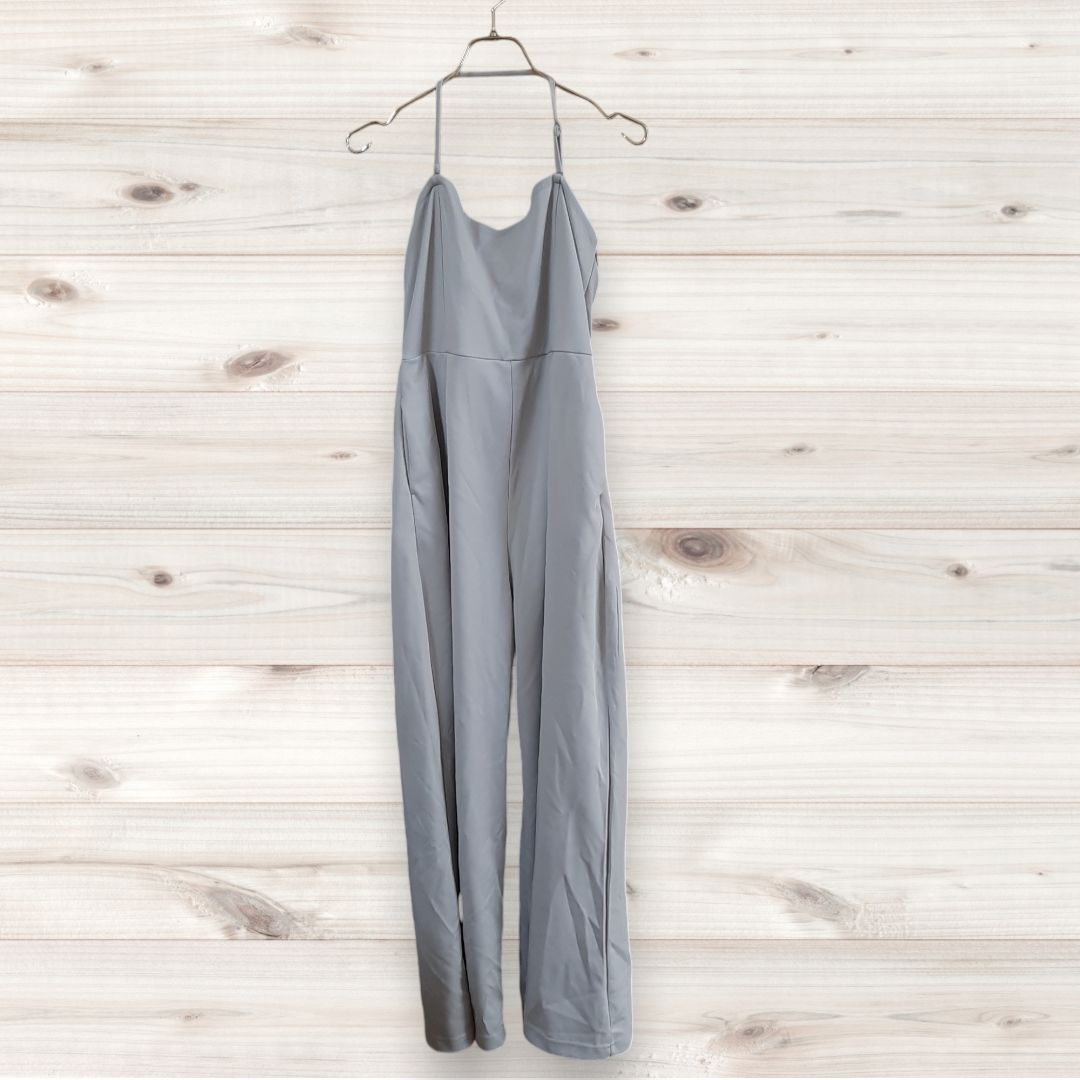 F0196 ミスティック mystic キャミサロペット 1 グレー