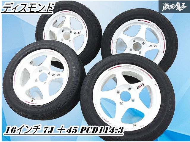 デリーモ 希少！超軽量】ディスモンド リーガマスター EVO 16インチ 7J ＋45