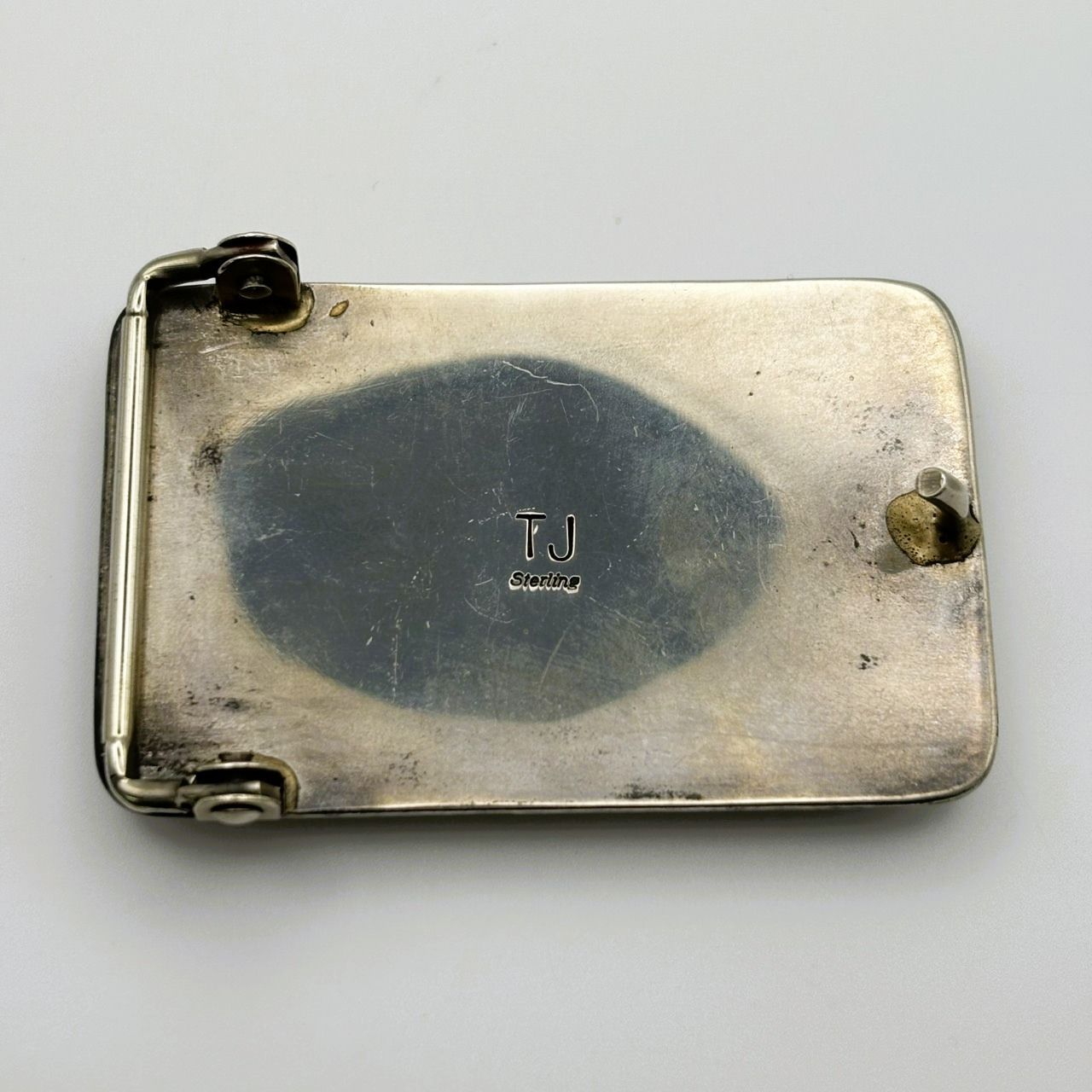 品 ズニ族 インディアンジュエリー バックル TK_004