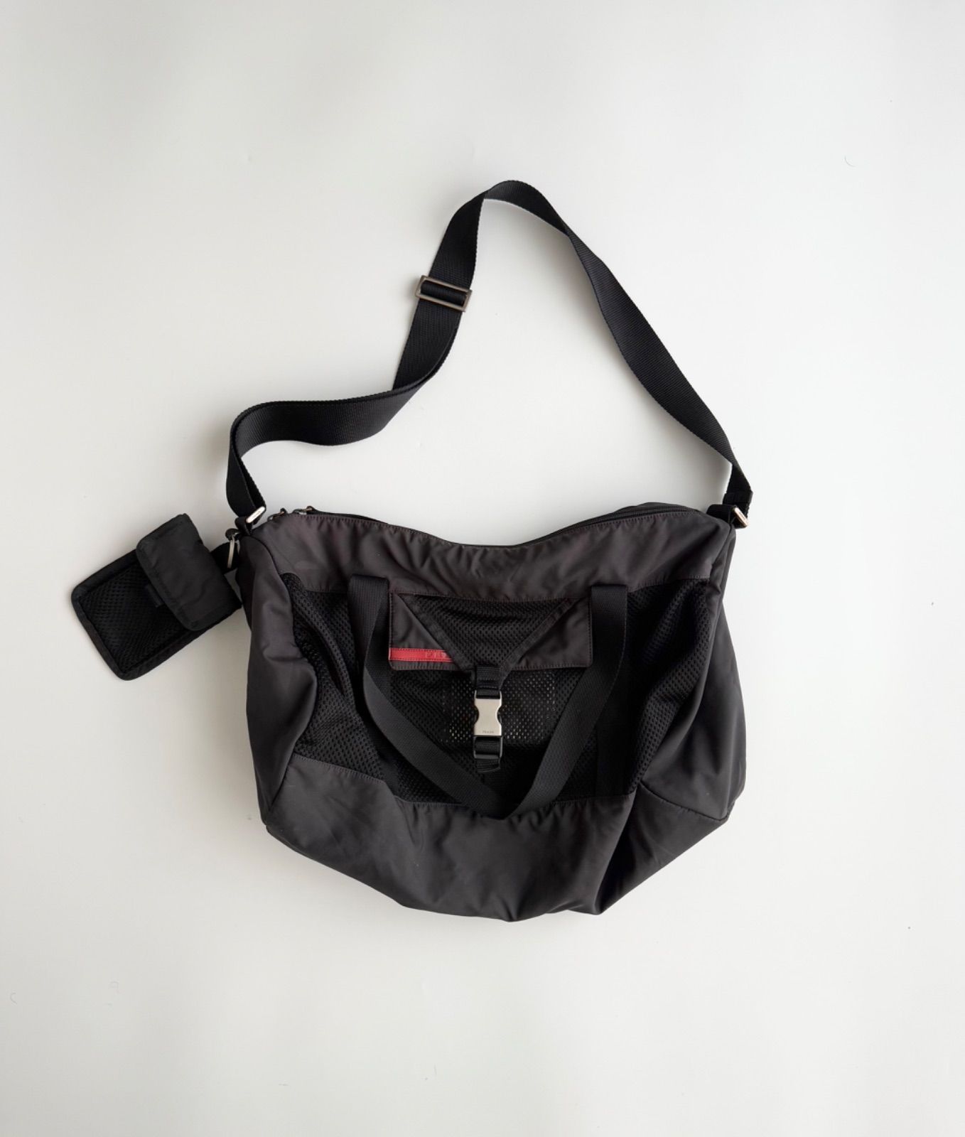 バッグ 00s PRADA SPORT2way boston shoulder bag 2000s PRARA SPORT 2WAY MESH BOSTON BAG プラダスポーツ 2000