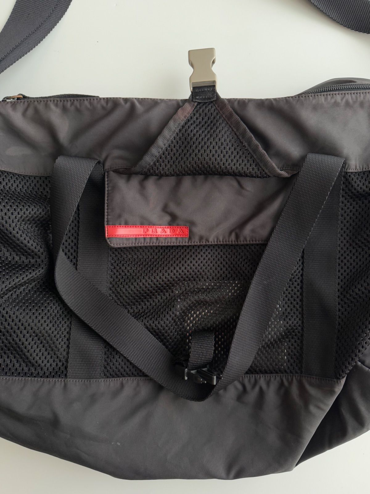 2000s PRADA SPORT 2WAY MESH BOSTON BAG プラダスポーツ 2000年代