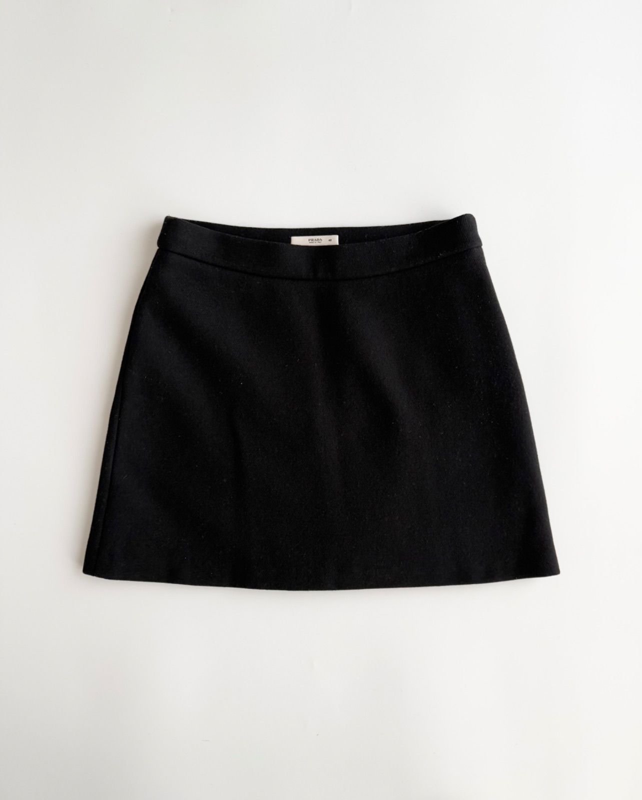 FW2001 PRADA MINIMUM SHORT SKIRT プラダ ミニマム archive アーカイブ 2001年 スカート ショート丈 ミニスカート