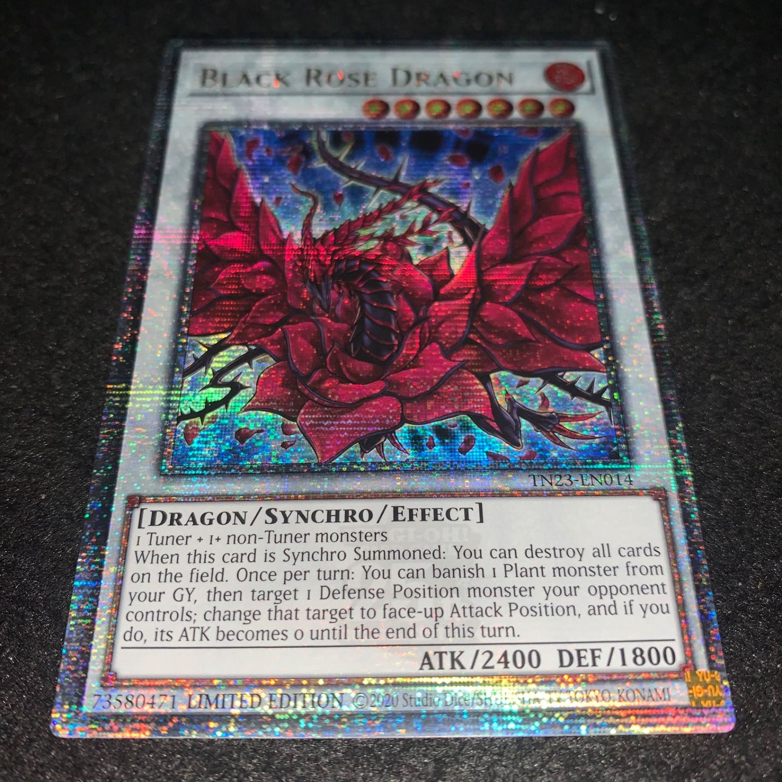 遊戯王　PSA10 unlimited 英語版　ブラックローズドラゴン　レリーフ 遊戯王 PSA10 unlimited 英語版 ブラックローズドラゴン