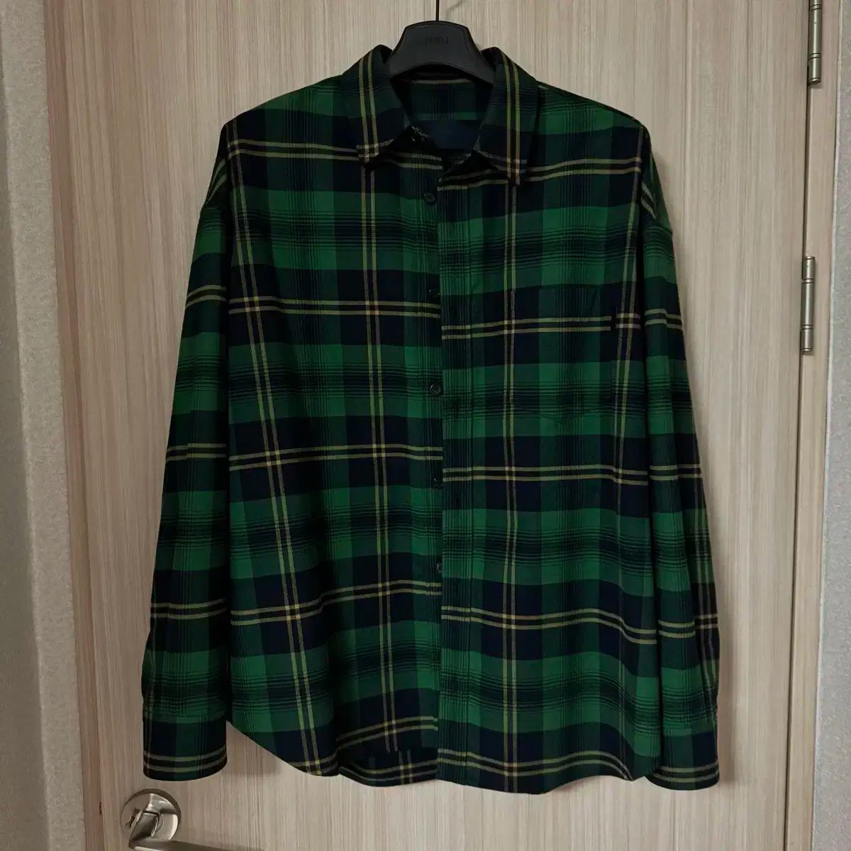 ジュンジェイ 23 fw ルーミフィット シャツ チェック柄