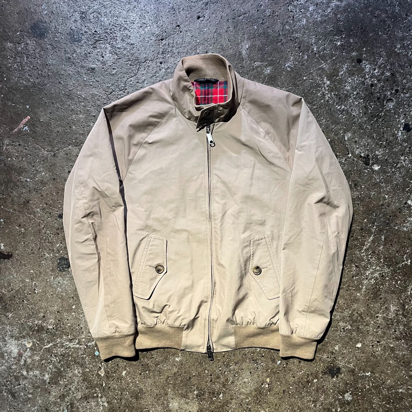 バラクータ　g9 ベージュ ジャンパー 36 中古・古着通販】BARACUTA (バラクータ) G9ハリントンジャケット
