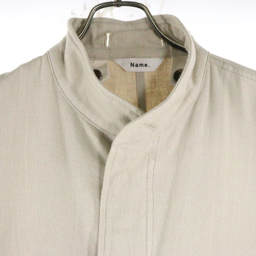 Name. (ネーム) COTTON KERSEY M-65 SHORT JACKET コットン Name. (ネーム) COTTON KERSEY M-65 SHORT JACKET コットン