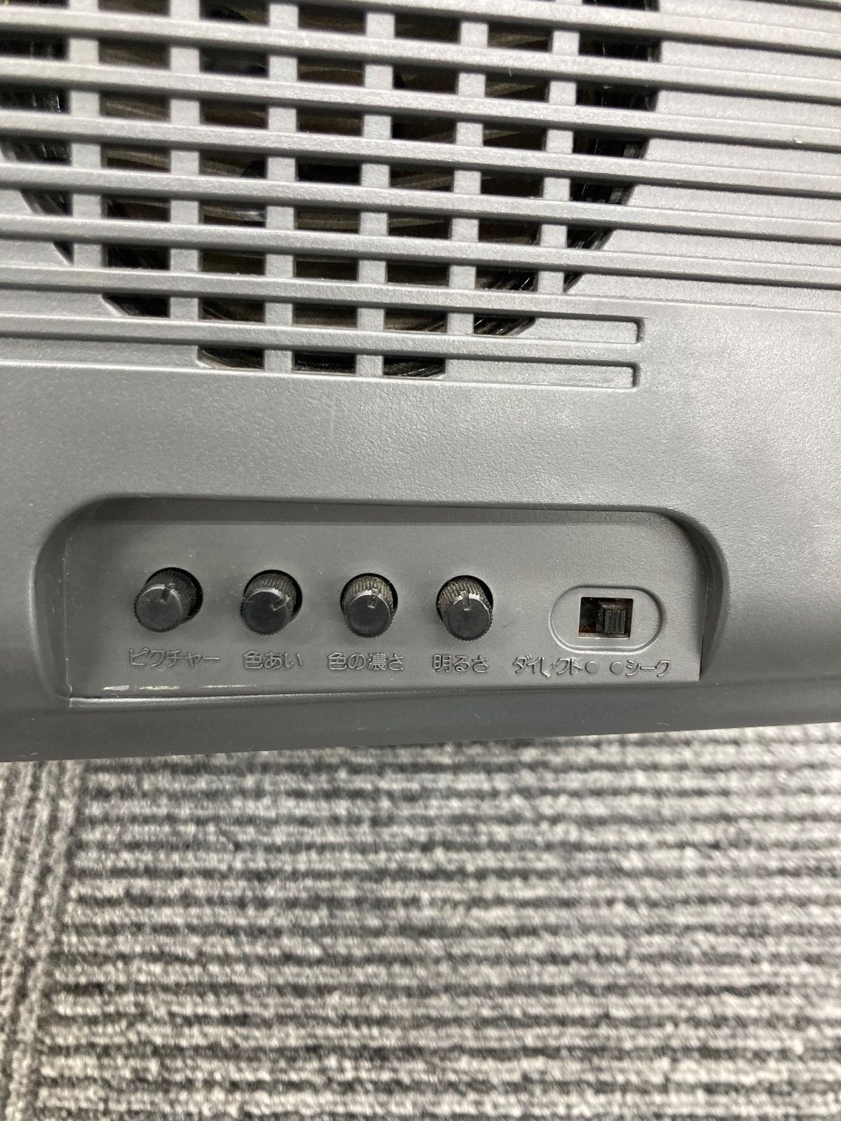 KD-006 チューナー付き SONY トリニトロン 10インチブラウン管テレビ KV-10 DS 1 BUFFALO DTV-S 110 地上デジ チューナー ブラウン管テレビ テレビデオ テレビ本体 テレビ