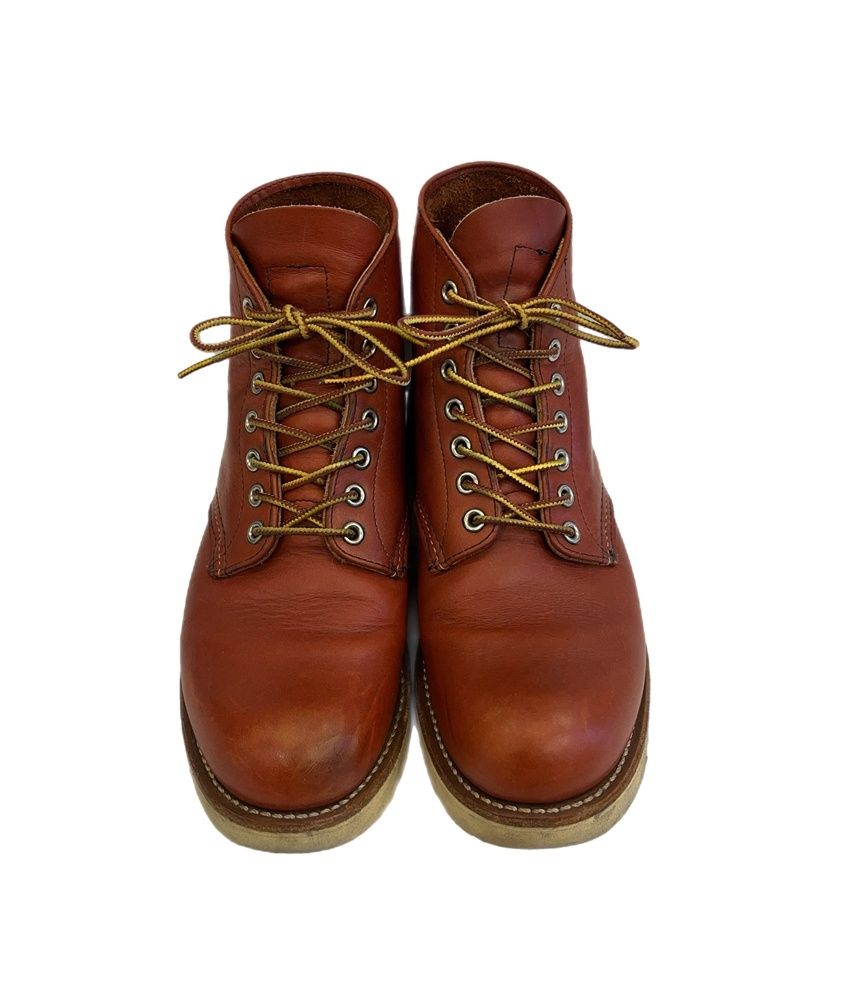 レッドウィング RED WING 6-inch Classic Round アイリッシュセッター ブーツ 茶 8166 メンズ靴 ワーク ブラウン 25.5 cm 101 sh-2346