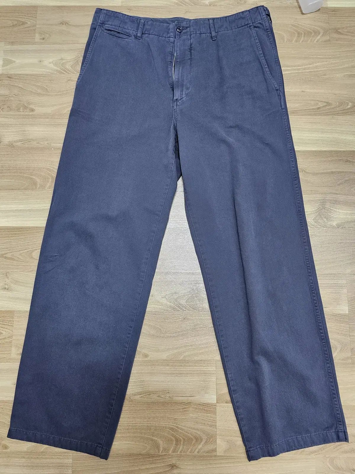 4 24fw ポッタリー オーバダイド オフィサー チノ ネイビー