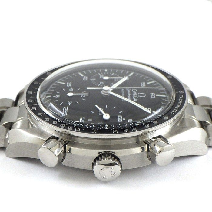 オメガ OMEGA 腕時計 スピードマスター 3510 50 00 クロノグラフ タキメーター スモールセコンド 夜光インデックス 夜光針 ブラック文字盤 SS 自動巻き 箱 保付き
