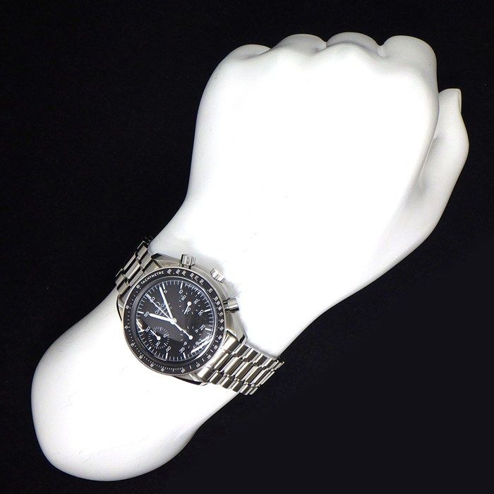  オメガ OMEGA 腕時計 スピードマスター 3510 50 00 クロノグラフ タキメーター スモールセコンド 夜光インデックス 夜光針 ブラック文字盤 SS 自動巻き 箱 保付き 腕時計(デジタル) 時計